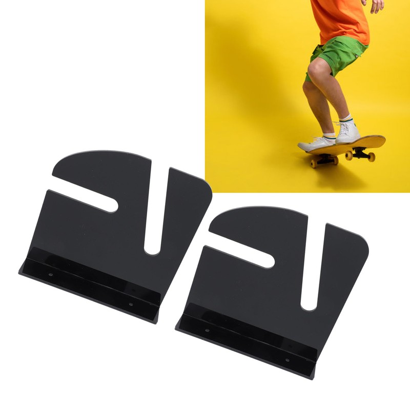 Skateboard Rack Wall Mount Skateboard Display Rack Acrylic Strong Load