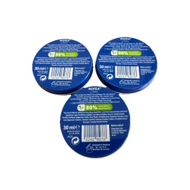 NIVEA 3 X Nivea Creme 30ml German Original Texture Formula Made in Germany