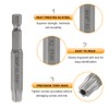 sourcing map TT45 Security Torx Head Screwdriver Bit 2.56" (65mm)