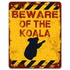 Print Crafted - Beware Of The Koala | Vintage Metal