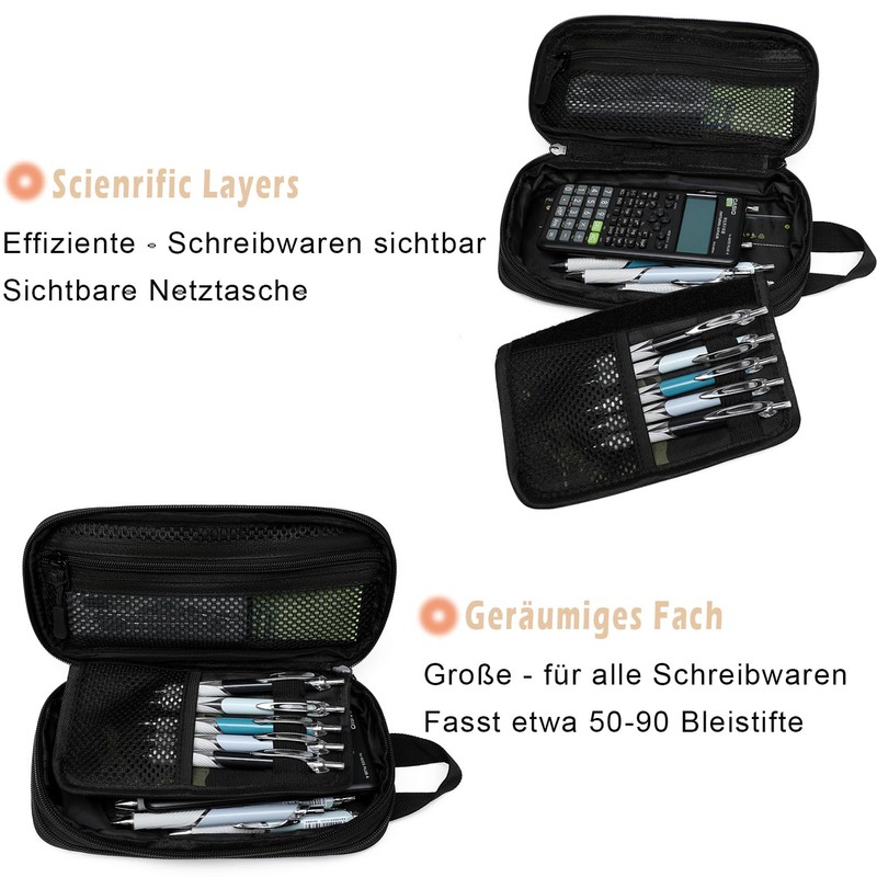 BlesMaller Pencil Case Tactical Teenager School Supplies Pencil Case for