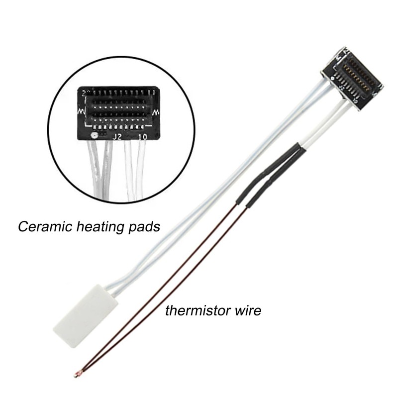 Pack of 2 3D Printer Accessories P1P/P1S, 24V 48W Ceramic