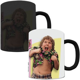 Morphing Mugs Goonies (80's Retro) Ceramic Mug, Black