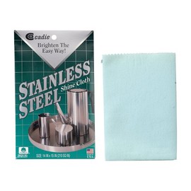 Stainless Steel Shine Cloth,Brighten The Easy Way ! By Cadie (1 Pack)