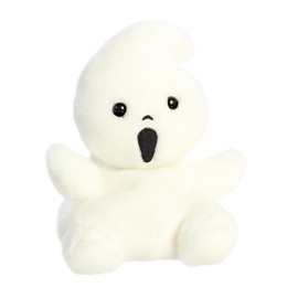 Aurora® Adorable Palm Pals™ Boo Ghost Stuffed Animal - Pocket-Sized Fun - On-The-Go Play - White 5 Inches