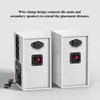 Elimavi 30W X 2 Powered Bookshelf Speakers - 3.5-RCA Input