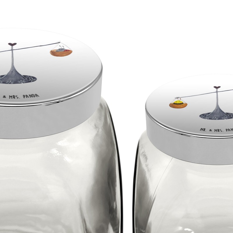 Mr. & Mrs. Panda Bonbonglas Sternzeichen Waage L 870ml -