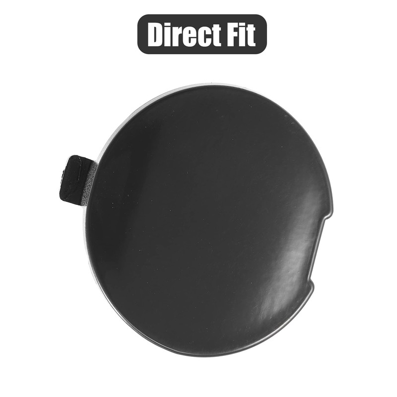 ACROPIX Car Front Left Bumper Towing Eye Hook Cover Cap