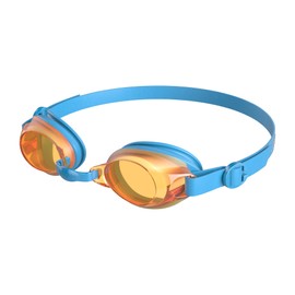 Speedo Kid's Jet Swimming Goggles, Blue/Orange, One Size