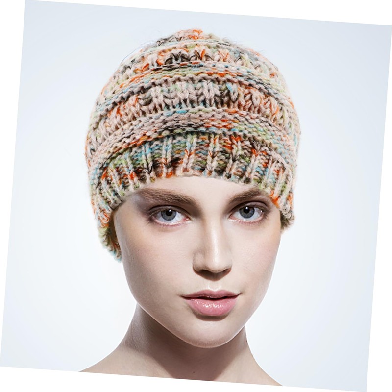 BESPORTBLE 2pcs Thick Knit Headband for Women Black Warm Winter