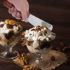 Muka Ice Cream Scoop, Stainless Steel Spade with Wooden Handle