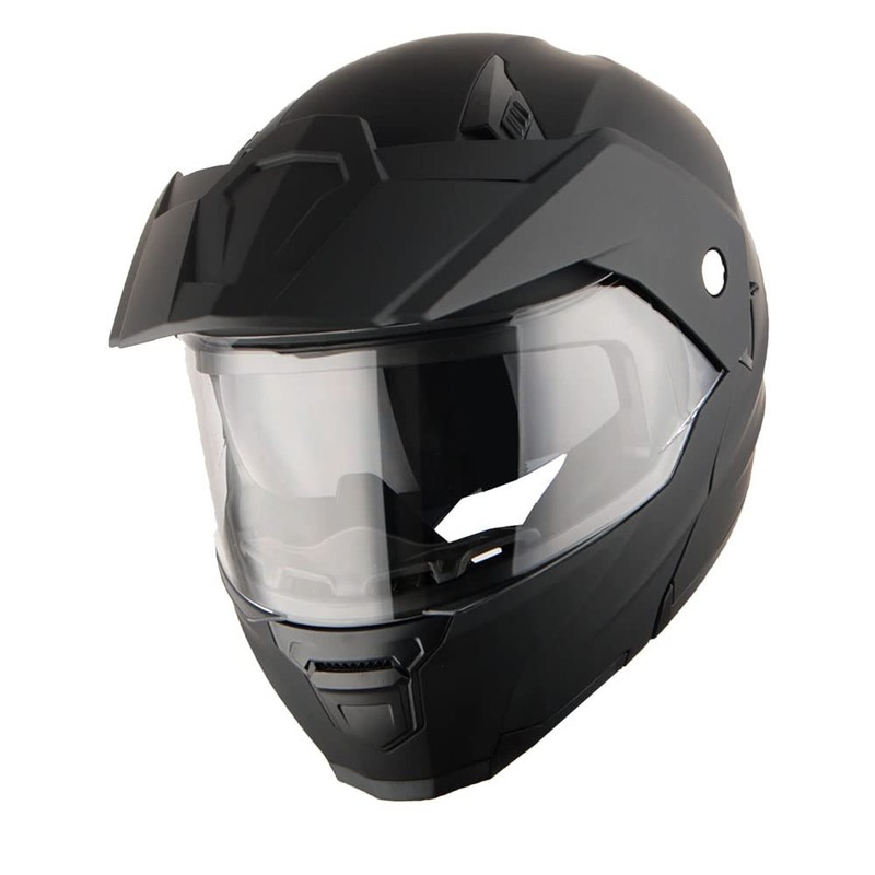 1Storm New Motorcycle Modular Flip up Full Face Helmet Dual