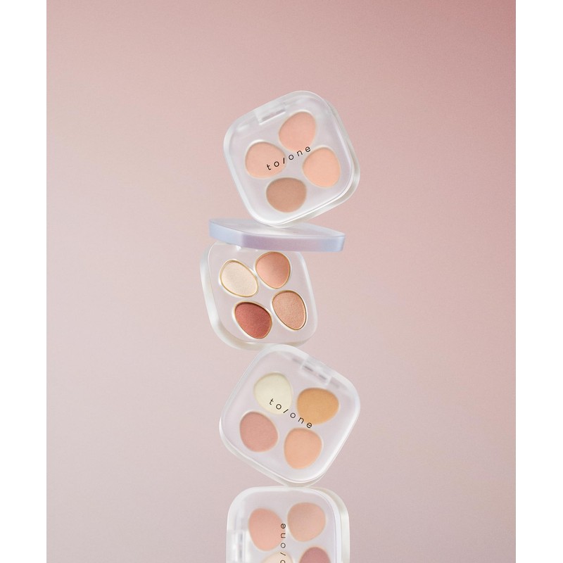to/one Petal Float Eye Palette 01 Tangerine Beige Eyeshadow Palette