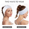 KinHwa Headbands for Washing Face Non-slip Make-up Headwraps Adjustable Hair