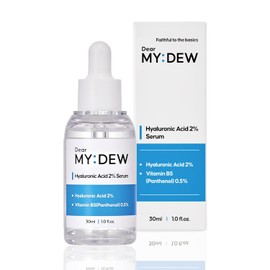DearMYDEW ,2% Hyaluronic Acid Serum with Vitamin B5 – Intense Hydrating & Anti-Aging Serum for Fine Lines, Plumps Skin, Fast Absorbing – Korean Skincare – 1Fl Oz