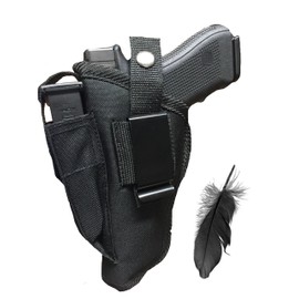 Fits Ruger Mark ll 22/45 Mark LLL with 4" Barrel. Soft Nylon Inside or Outside The Pants Gun Holster.