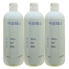 Lac Vert Anytime Scrub Peeling 500ml 3 packs JG / 라끄베르 아무때나 때필링 500ml 3개 JG