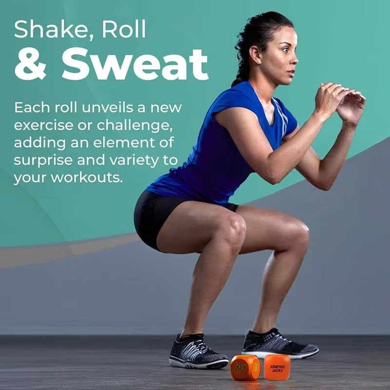 Exercise Dice,Game Workout Dice for Group Fitness Classes