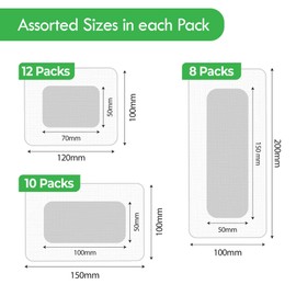 Cutiderm Sterile Wound Dressing, Large Sizes, Pack of 30