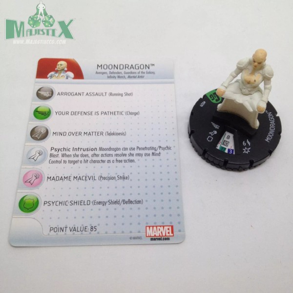 WizKids Heroclix Guardians of the Galaxy set Moondragon #029 Uncommon