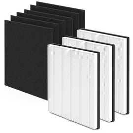 CFKREYA 3 Pack MD1-0022 Replacement Filter Compatible with Vornado Air Puri-Fier Model AC300, AC350, AC500, AC550, PCO200, PCO300, PCO375DC, PCO500, PCO575DC