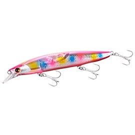 Shimano XF-413T 012 N Flounder Minnow Salt Lure, Hot Sand, Flounder Minnow 135S Flash Boost