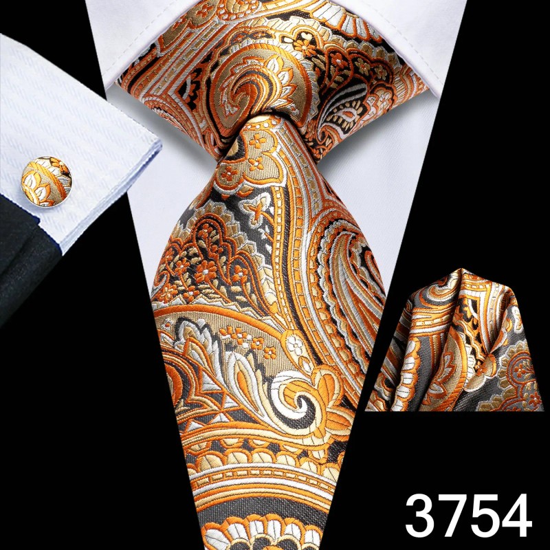 Free Shipping Men's Tie Classic Wedding Necktie and Pocket Square