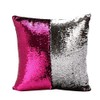 Mr Gadget Solution® Hot Pink Silver 16'' Magic Mermaid Pillow