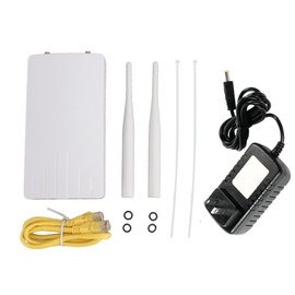 Outdoor 4G LTE POE Wifi Router with SIM Card Slot 300Mbps Unlocked 4G LTE Modem with 2 5dBi Antennas for European