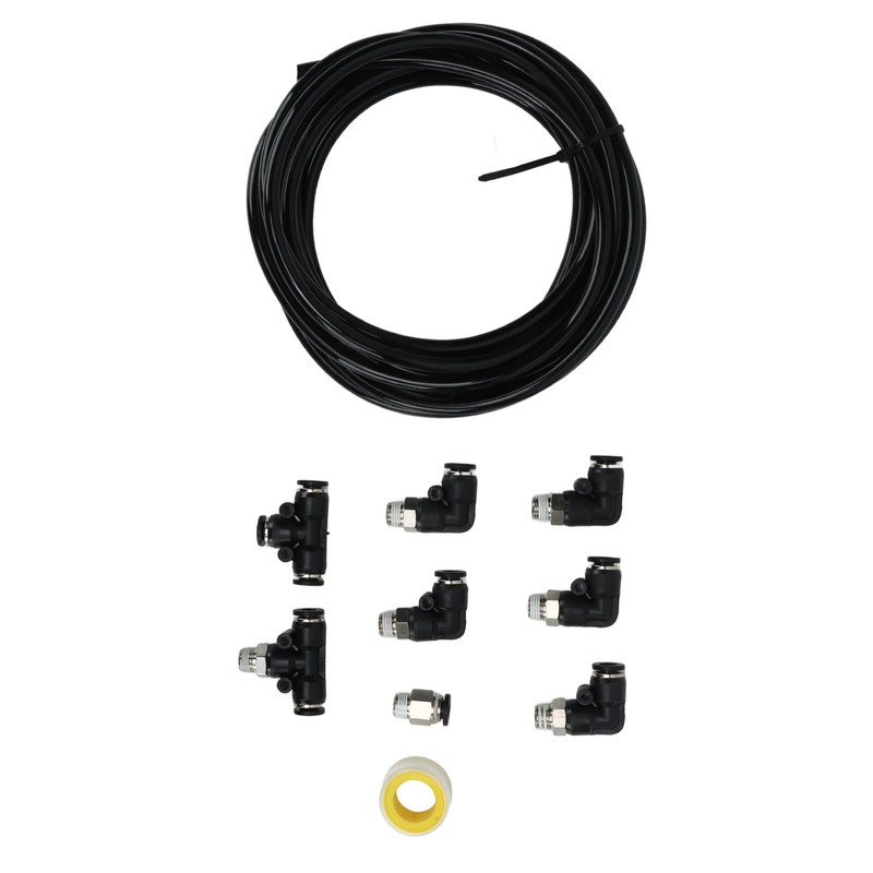 Turbo Vacuum Fitting Kit Turbocharged Wastegate Solenoid Connector Set for