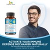 Organic Veda Neem & Turmeric Capsules with Amla Fruit, Tulsi,