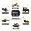 Small Engine Hour Meter and Digital Tachometer, Waterproof Inductive Tacho