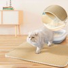 Cat Litter Mat – Pet Cat Litter Mat Waterproof Double,