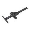 Multifunction Woodworking Ruler Aluminum Alloy T Shaped Black Measuring Marking