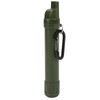 Outdoor Water Filter Straw Water Purifier with Compass Whistle Carabiner
