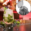 Leopacat Hand Crank Ice Crusher, Manual Hand Crank Operated Breaker,