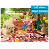 Buffalo Games - Picnic Raiders - 300 Piece Puzzle for