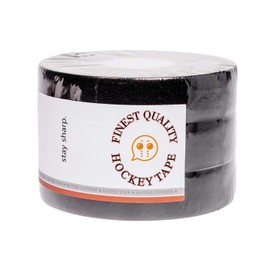 the hockey pro shop Cloth Hockey Tape Multipurpose Stick Tape, 3 Roll Pack Black Hockey Stick Tape, Street Hockey, Blade and Handle Protector, Multipurpose, Gifts, Accessories, Equipmentx