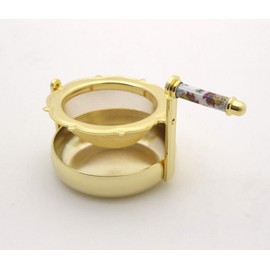 MINTON Haddon Hall Rotating Tea Strainer Made in Japan with Gift Packaging