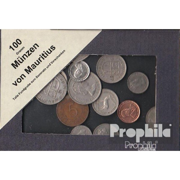 Prophila Collection Mauritius 100 g coin kiloware (coins for collectors