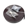 Qlvily Chain Link Fence Privacy Tape, 246ft x 0.15ft Chain