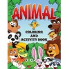 Animal Coloring And Activity Book