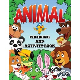 Animal Coloring And Activity Book