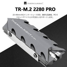 Thermalright M.2280 Pro Solid State Hard Disk Heatsink, 8mm Heatpipe, High Performance Double Sided Heatsink, 2280 Solid State Hard Disk Cooler
