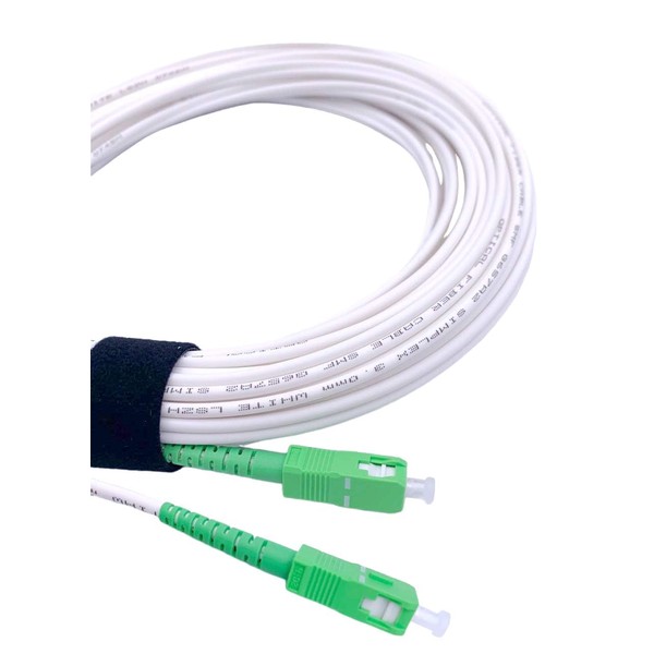 Elfcam® - 20m Fiber Optic Cable SC/APC to SC/APC Simplex