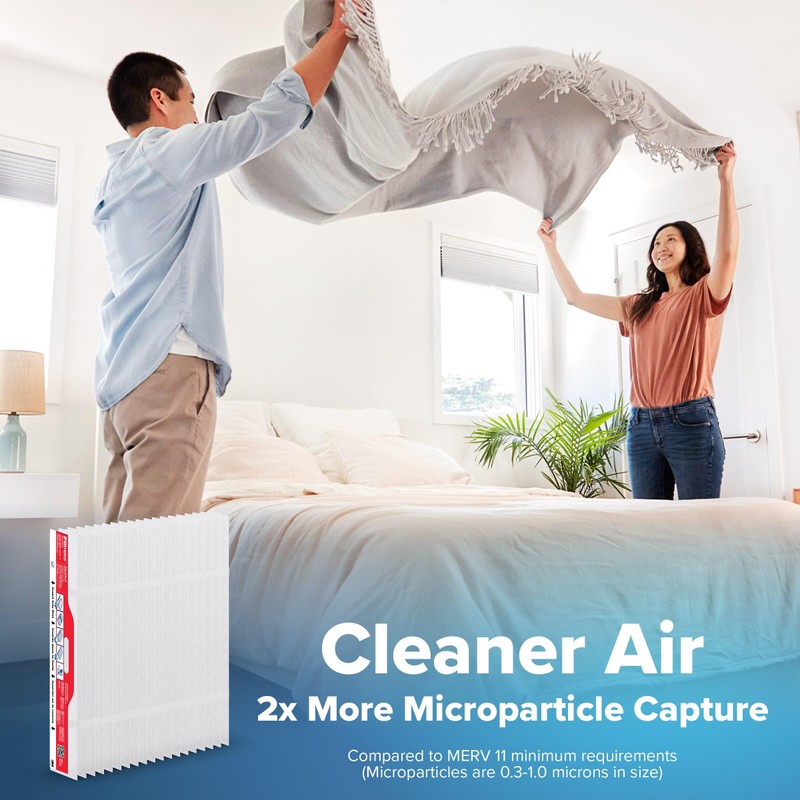 Filtrete 16x25x4 Refillable Air Filter replacement, MPR 1000, MERV 11,
