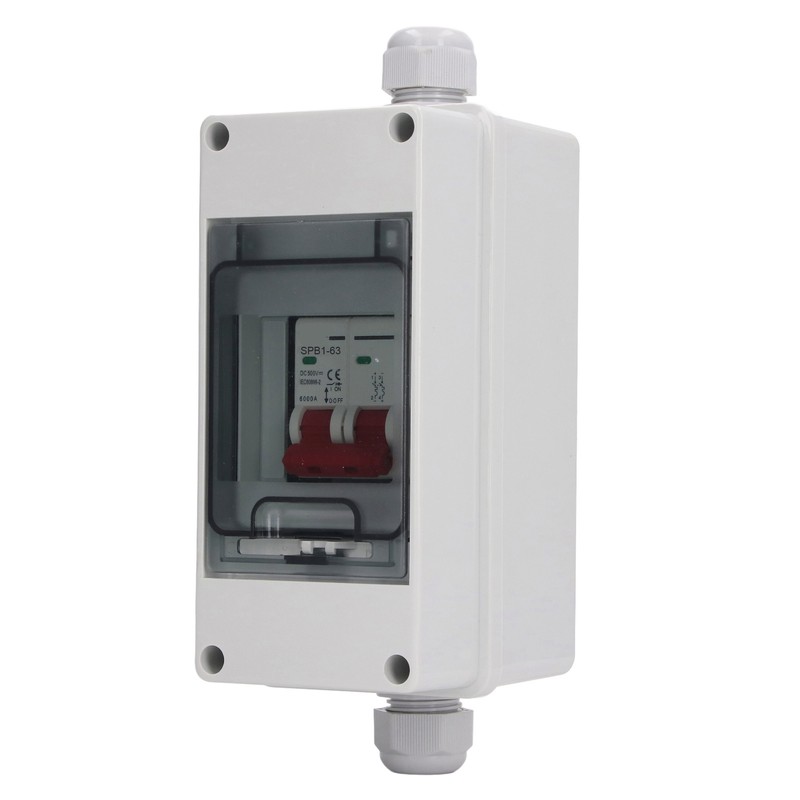 DC500V Photovoltaic Electrical Isolator Switch IP65 Waterproof PV DC Disconnect