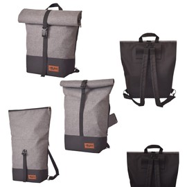 millybo Handy Bicycle Pannier Rack Bicycle Bag Women's Backpack Bicycle Backpack Waterproof Roll Top Changing Backpack, 270.001