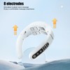 Electric Neck Massager Hot Compress 6 Modes 15 Gears Reduce