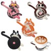4PCS Cute Cat Cup Coasters, Gifts for Cats Lovers, Cat